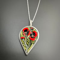 Image 1 of Poppy Pair Pendant