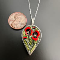 Image 2 of Poppy Pair Pendant