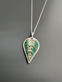 Image 1 of Philodendron Leaf Pendant