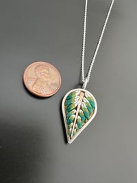 Image 2 of Philodendron Leaf Pendant