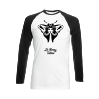 Longsleeve LA BERRY - white/black