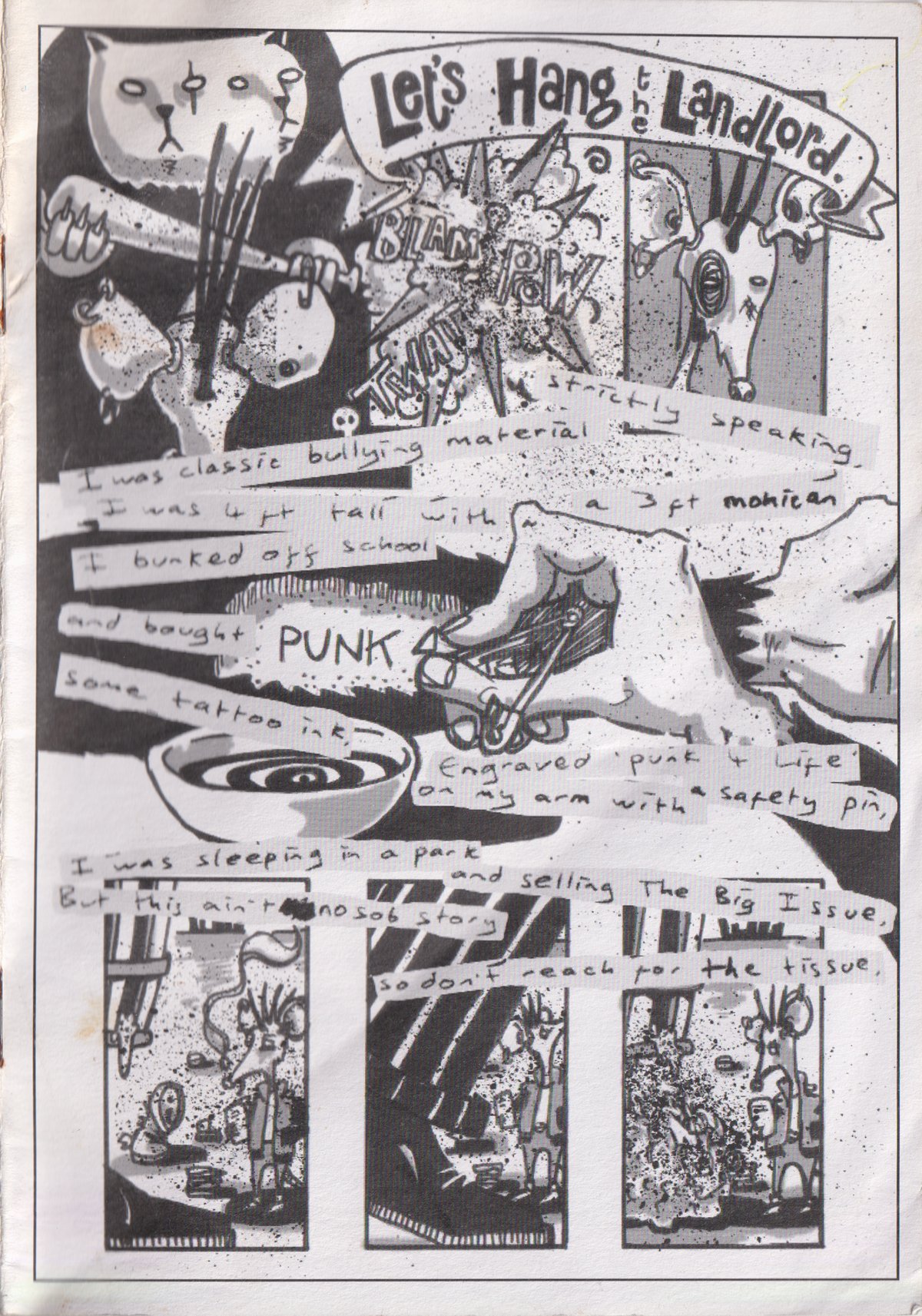 Image of Let's Hang the Landlord Zine