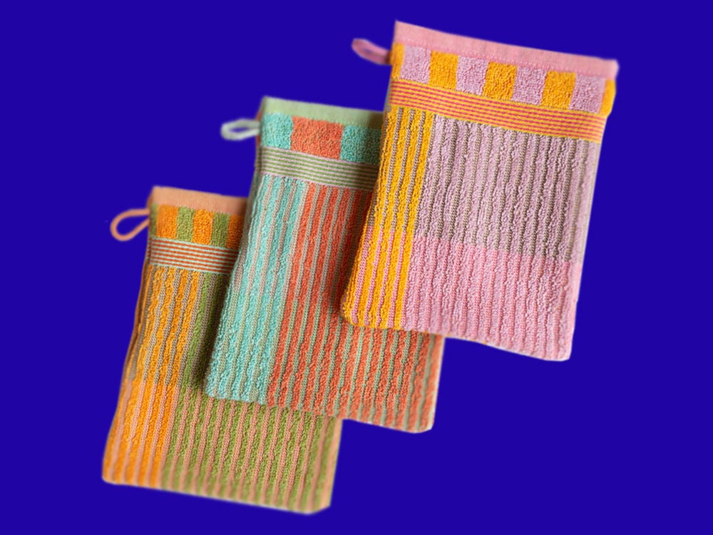 Image of WASCHLAPPEN Tulip Quilt Edition #23 (3er Set)
