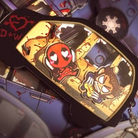 Image 1 of Deadpool x Wolverine Shaker Charm [PREORDER]