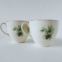 Image 3 of Vintage Pine Teacups