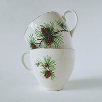 Image 1 of Vintage Pine Teacups