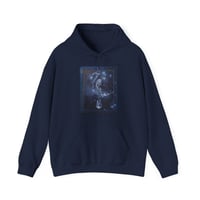 Image 1 of Box Of Blue Light Rain Hoodie