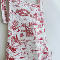 Image 2 of Winter Toile Apron