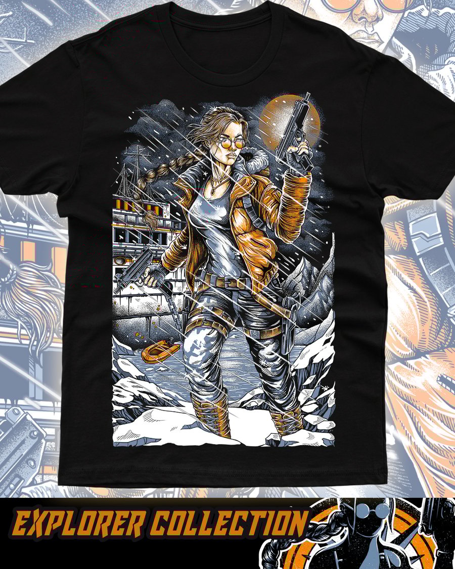 Image of Icy Depths T-Shirt FRONT ONLY 