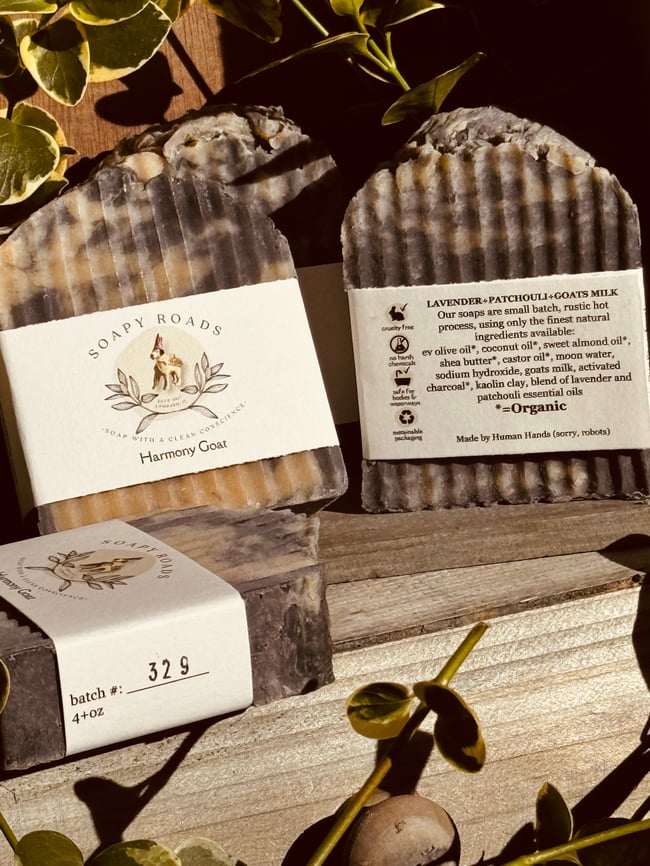 Harmony Goat (Lavender + Patchouli + Goats Milk)