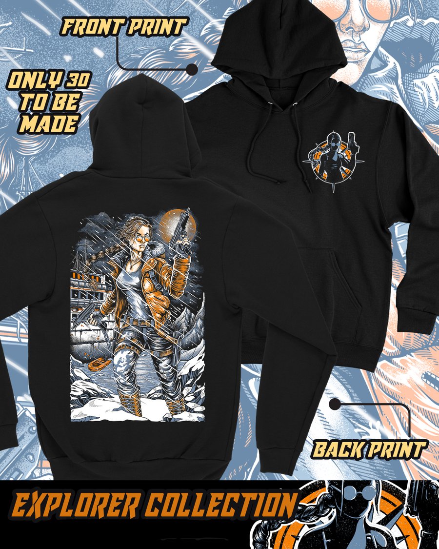 Image of Icy Depths Pullover Hoodie 