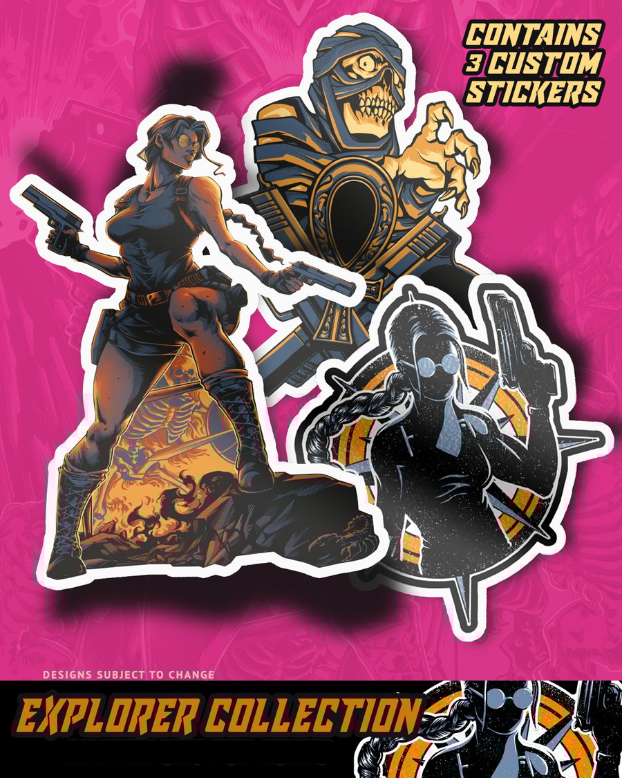 Image of Explorer Collection Sticker Pack