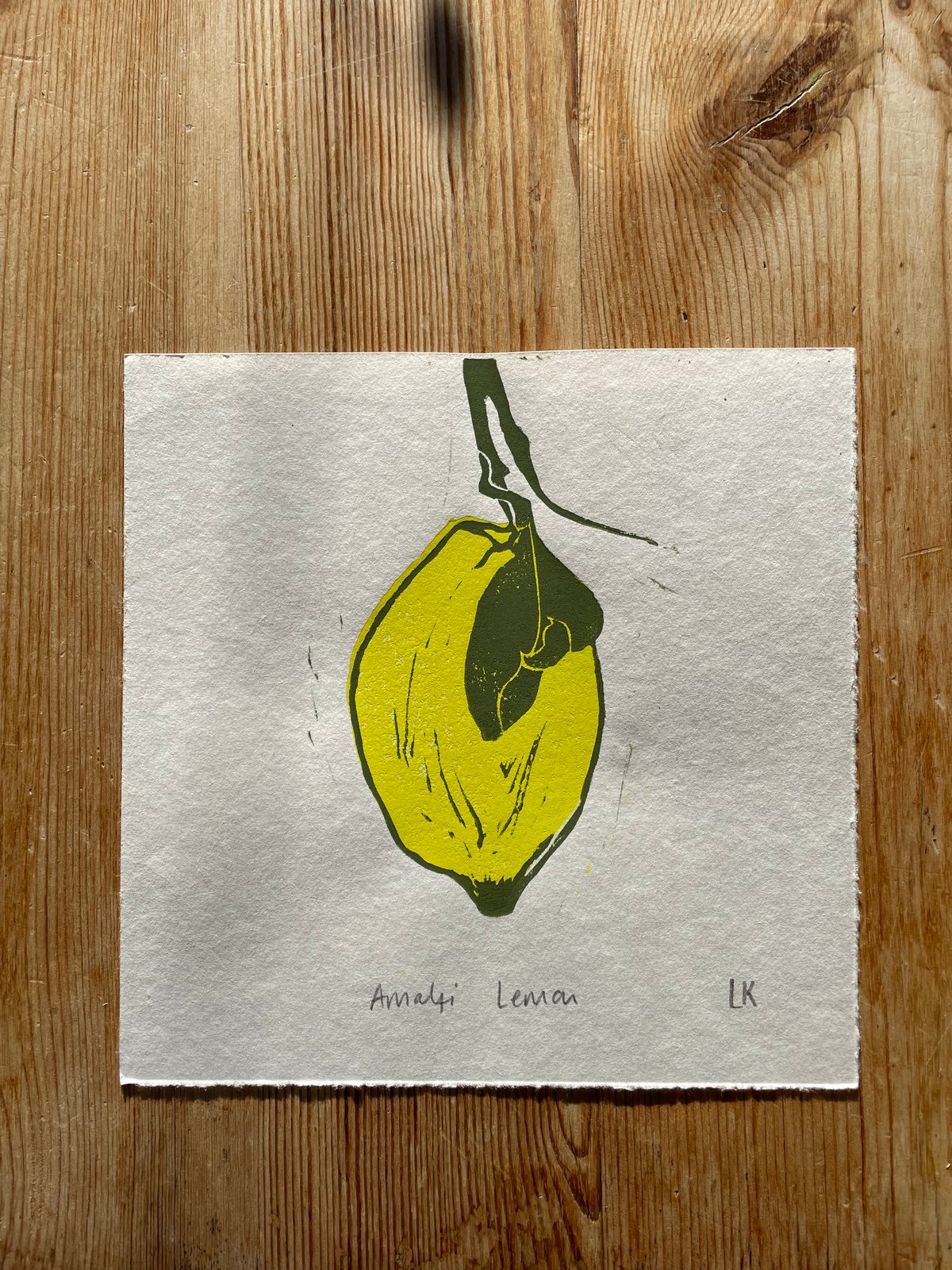 Amalfi Lemon - dark green | wayfaringwild