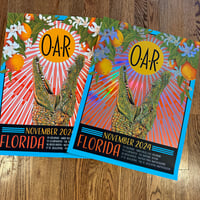 Image 4 of O.A.R. 2024 Florida Tour poster