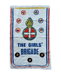 The Girls' Brigade tea towel
