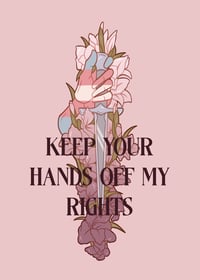 Image 6 of Keep Your Hands Off My Rights Sticker