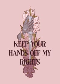 Image 7 of Keep Your Hands Off My Rights Sticker