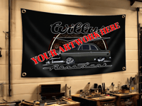 Image 1 of Custom garage/shop banners and flags