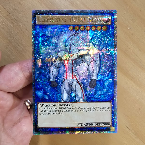 Image of Elemental HERO Neos QCR Extended Art 