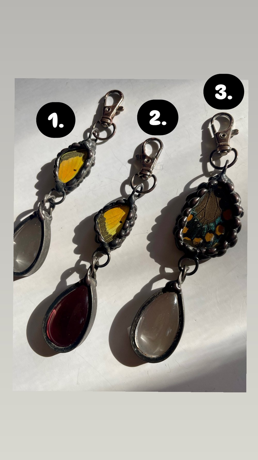 Image of Butterfly Charm, Lead Free
