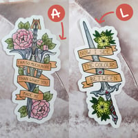 Image 4 of fantasy weapon stickers