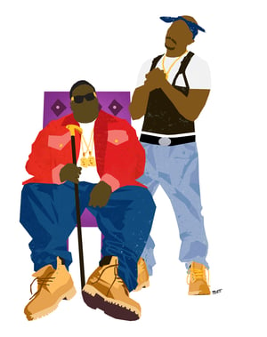 Biggie&Pac-Timberlands