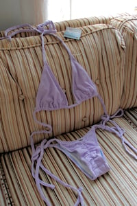 Image 1 of ♲ Lavender Bikini Set - M Top / XS Bottom