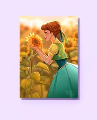 Sunflower Anna Print