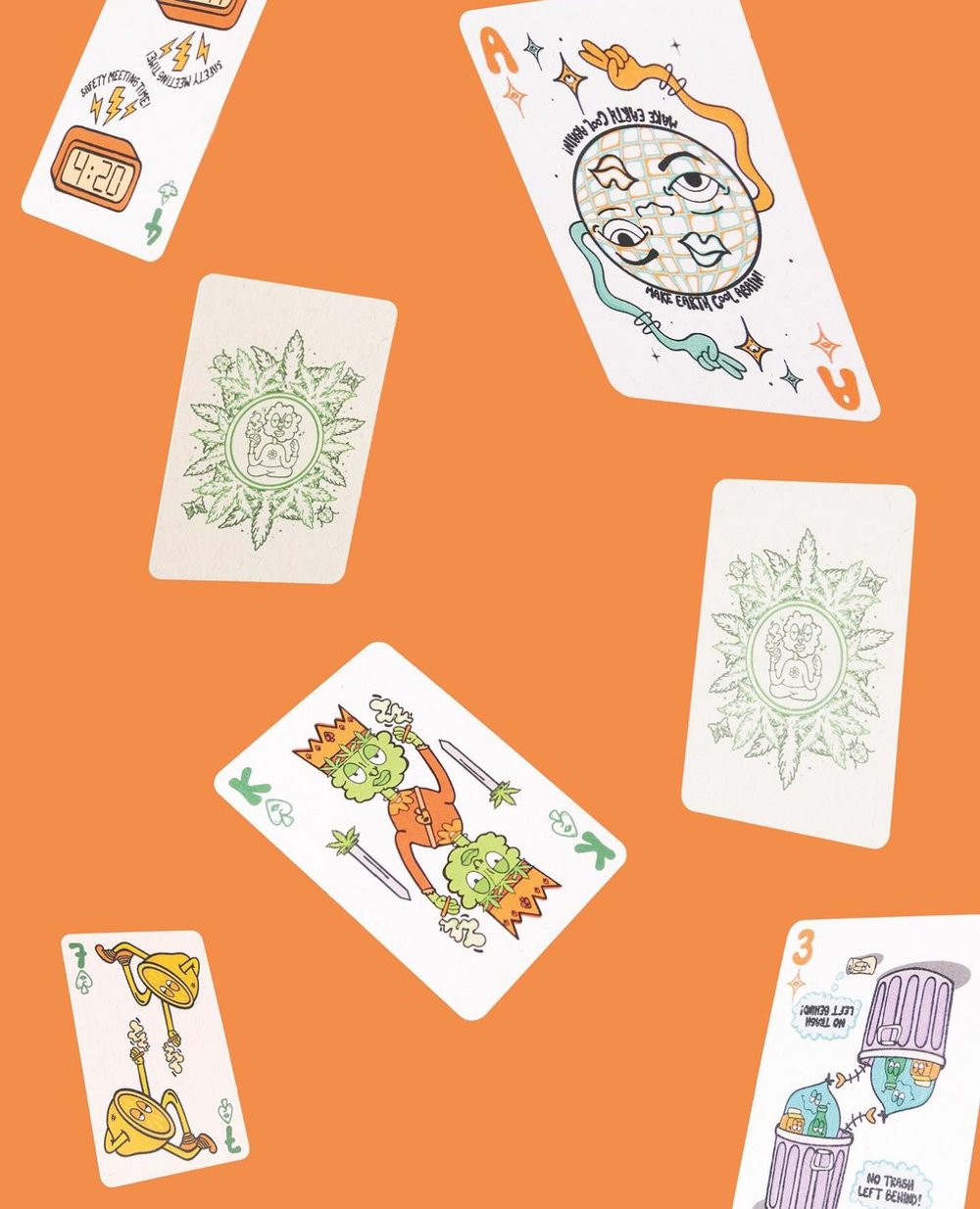PUFF, PASS, PRESERVE // PLAYING CARDS