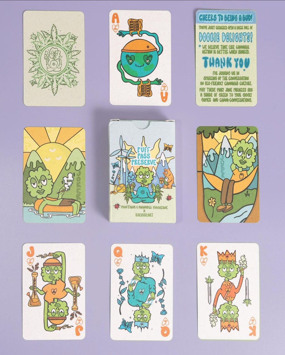 PUFF, PASS, PRESERVE // PLAYING CARDS