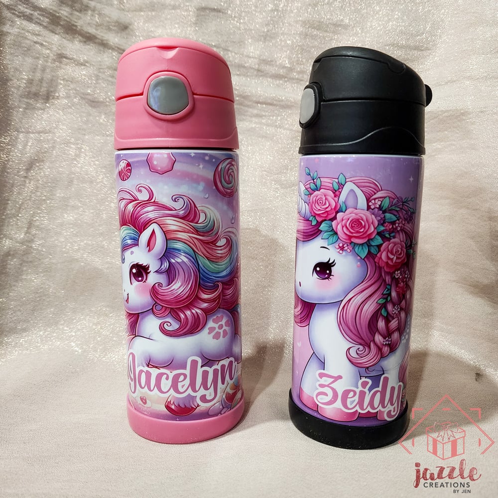 Image of Unicorn Personalized 12oz Tumbler