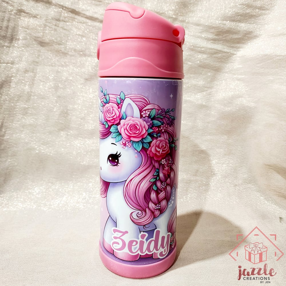 Image of Unicorn Personalized 12oz Tumbler