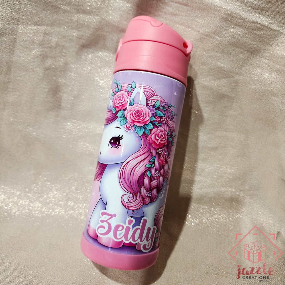 Image of Unicorn Personalized 12oz Tumbler
