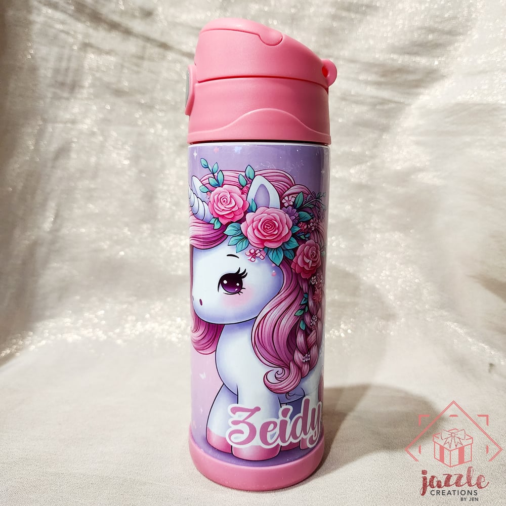 Image of Unicorn Personalized 12oz Tumbler