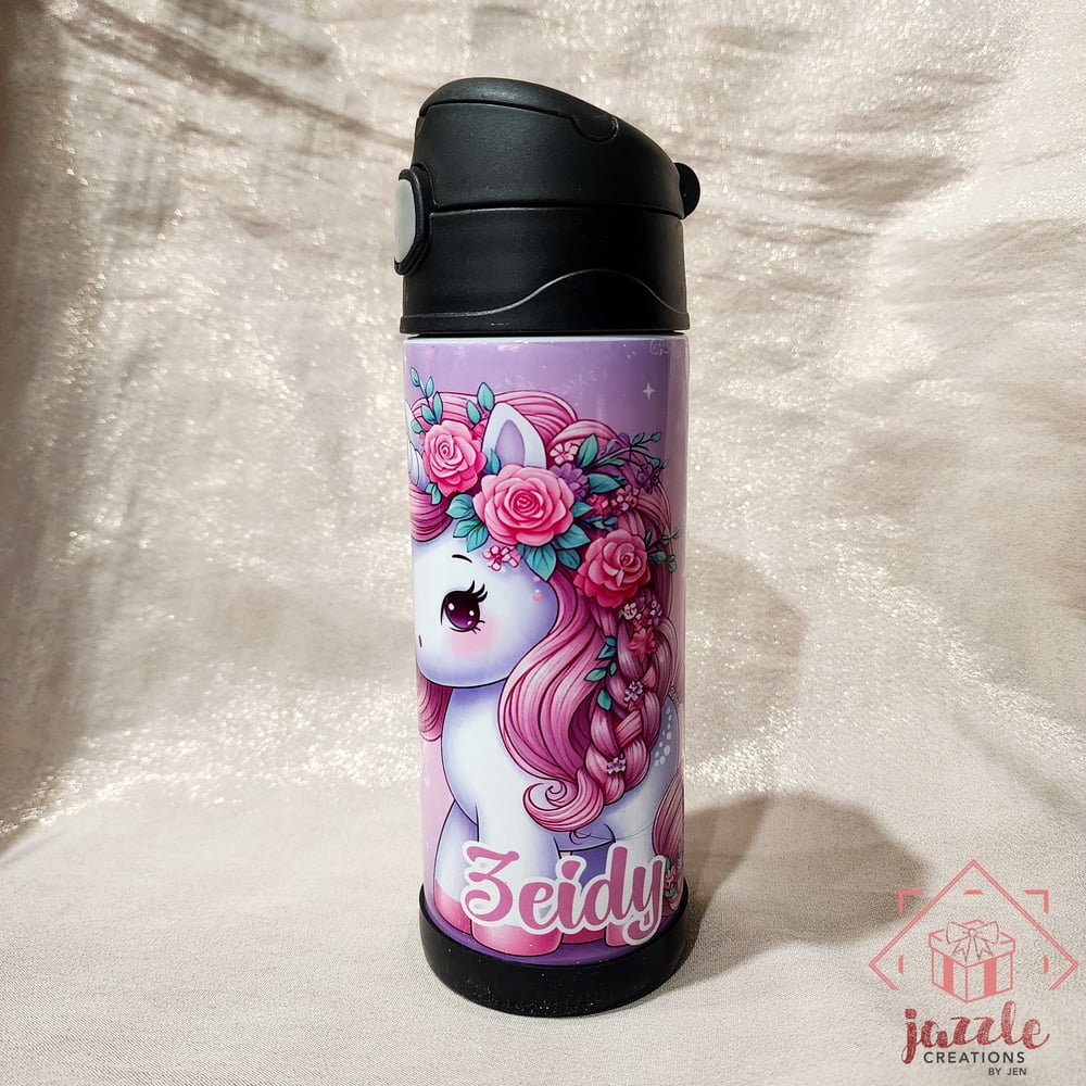 Image of Unicorn Personalized 12oz Tumbler