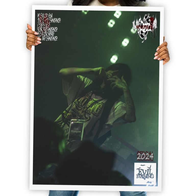 SPAZZ® EVIL EVENING POSTER (50x70cm) Image 2