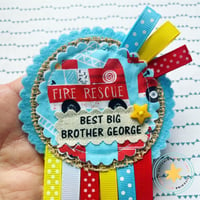 Image 1 of Personalised Big Brother Rosette