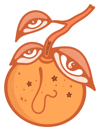 TANGERINE // STICKER