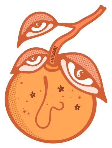 TANGERINE // STICKER