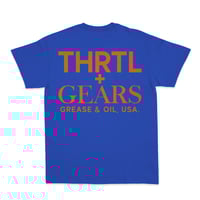 Image 2 of THRTL Grease & Oil USA Tee