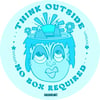THINK OUTSIDE // STICKER