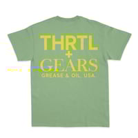 Image 8 of THRTL Grease & Oil USA Tee