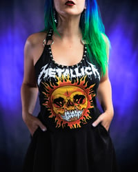 Image 2 of S/M Metallica Dress with Pockets