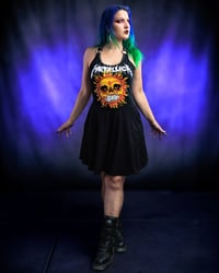 Image 1 of S/M Metallica Dress with Pockets