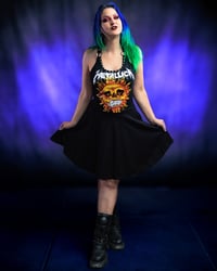 Image 3 of S/M Metallica Dress with Pockets