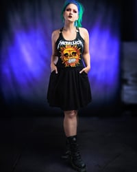 Image 4 of S/M Metallica Dress with Pockets