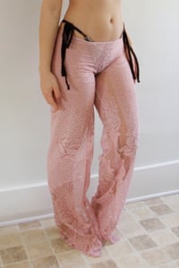 Image 1 of ♲ Low Rise Lacy Lounge Pant - S