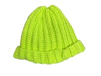 Image 2 of Lime Beanie Hat 