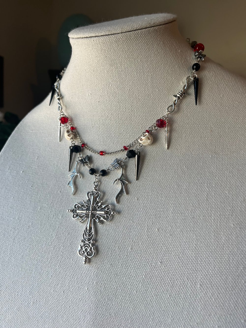 Image of Gothic Cross Necklace