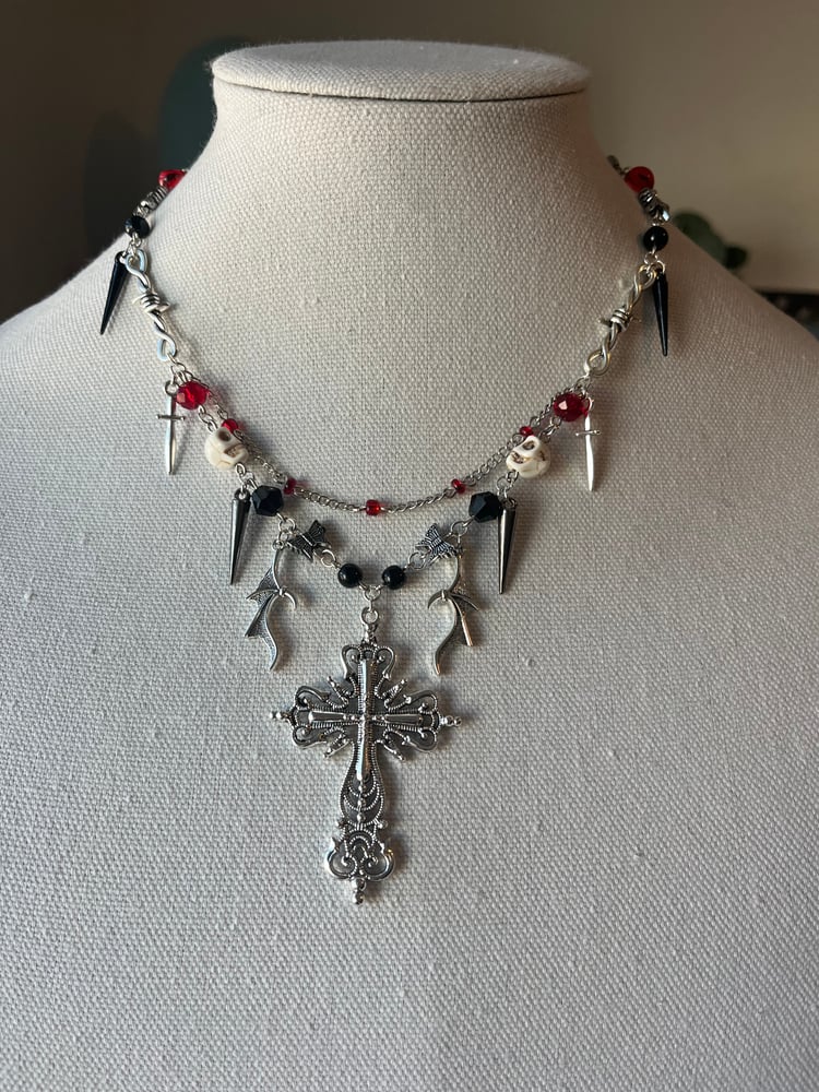 Image of Gothic Cross Necklace